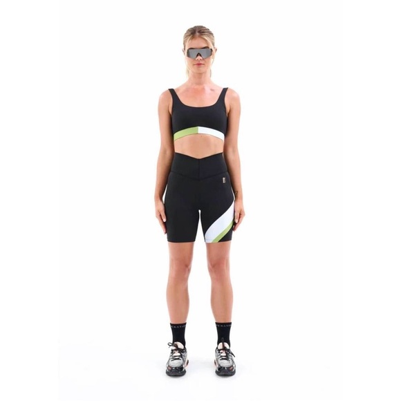P.E. NATION // sprint time bike short in black - Picture 2 of 8